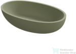 RIHO ESCALA Solid Surface 55x22 cm-es ovális mosdótál, moss green W030001Z22 (W030001Z22)