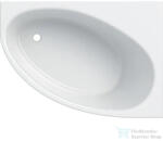 Geberit SELNOVA 140x100 cm-es beépíthető aszimmetrikus sarokkád lábbal, fehér 554.271. 01.1 (554271011)