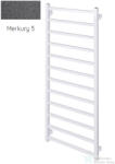 Radeco FADO 3 1225x530 törölközőszárítós radiátor, MERKURY 5 (metál sötétszürke) színben (Radeco_FADO_3_MERKURY5)