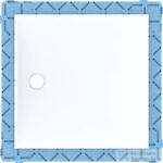 Geberit Setaplano 100x100x4, 5 cm-es zuhanytálca, fehér 154.280. 11.1 (154280111)