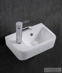 Niagara Wellness Niwell AYA L falra szerelhető mosdó 7×24, 5×14 cm (NWSZ-AYL3724)