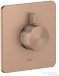 Hansgrohe AXOR CITTERIO C falsík alatti kád/zuhany csaptelep alaptest nélkül, szálcsiszolt vörös arany hatású 49651310 (49651310)
