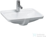 Laufen Pro S 49x36 cm-es alulról beépíthető mosdó csaplyukkal, LCC Active bevonattal, fehér H811966A001041 (H811966A001041)