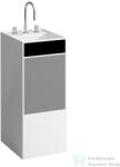 Laufen Kartell By Laufen szabadon álló mosdó 3 csaplyukkal, túlfolyó nélkül, speciális rejtett lefolyóval, fehér, fekete, szürke H811331D031581 (H811331D031581)