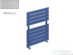 Radeco BARI A2-450/B 690x550 design radiátor, MERKURY 1 (metál ezüst) színben (Radeco_BARI_A2_450B_MERKURY1)