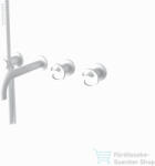 Bugnatese MILLENOVECINQUANTA falsík alatti kád/zuhany csaptelep kézizuhannyal, matt fehér 4601BI (4601BI)