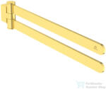 Ideal Standard CONCA ROUND 45 cm-es forgatható dupla törölközőtartó, Brushed gold T5396A2 (T5396A2)