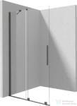 Deante PRIZMA walk-in zuhanyfal csúsztatható, 140 cm, titanium KTJ_D34R (KTJ_D34R)