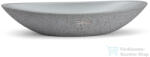 S.V.I.S. Design ORION SANDBLASTED mosdó 60 cm - világosszürke, dekor nélkül, matt lakk UBX. ORION. SB. 060.901. 00.00. 1 (UBX_ORION_SB_060_901_00_00_1)