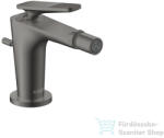 Hansgrohe CITTERIO C bidé csaptelep automata leeresztővel, rombuszmetszéses fogantyúval, polírozott fekete króm 49211330 (49211330)