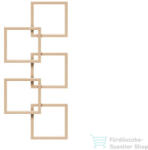 Radeco LOCO 5 1540x685 design radiátor, SATURN 7 (metál homok) színben, balos (Radeco_LOCO_5_B_SATURN7)