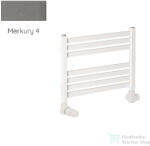 Radeco PINO K AK1-600/EP 415x630 törölközőszárítós radiátor, MERKURY 4 (metál szürke) színben (Radeco_PINO_K_AK1_600_EP_MERKURY4)