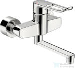 Hansa Hansaclinica orvosi mosdó csaptelep 15 cm-es kifolyóval, leeresztő nélkül, króm 01516286 (01516286)