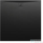 Laufen Pro 140x140 cm-es zuhanytálca Marbond kompozit anyagból, matt fekete H2129580800001 (H2129580800001)