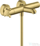 Hansgrohe AXOR Citterio E termosztátos kádtöltő csaptelep zuhanyszett nélkül, szálcsiszolt sárgaréz hatású 36140950 (36140950)