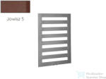 Radeco ESCALERA 1 830x550 design radiátor, JOWISZ 5 (matt barna) színben (Radeco_ESCALERA_1_JOWISZ5)