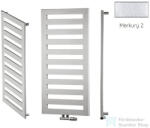 Radeco ROD 2 1160x550 design radiátor, MERKURY 2 (ezüst) színben (Radeco_ROD_2_MERKURY2)