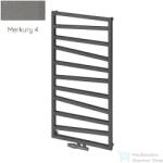 Radeco VIBO 2 1160x550 design radiátor, MERKURY 4 (metál szürke) színben (Radeco_VIBO_2_MERKURY4)