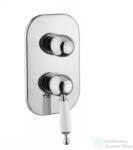 Bugnatese OXFORD falsík alatti kád/zuhany csaptelep belső egységgel, króm 6392CR (6392CR)