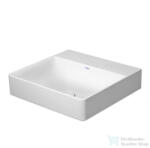 Duravit DURASQUARE 50x47 cm-es bútorral aláépíthető csiszolt mosdó csaplyuk nélkül, 2353500079 (2353500079)