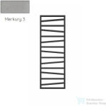 Radeco VIBO 3 1612x550 design radiátor, MERKURY 3 (metál világosszürke) színben (Radeco_VIBO_3_MERKURY3)