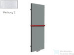 Radeco WALL 1600x560 design radiátor törölközőtartó nélkül, MERKURY 2 (ezüst) színben (Radeco_WALL_MERKURY2)