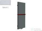 Radeco WALL 1600x560 design radiátor törölközőtartó nélkül, SATURN 1 (metál jégszürke) színben (Radeco_WALL_SATURN1)