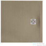 MARMY DOLOMITE - 80x80 Zuhanytálca Gucci Latte (80_7638_80_80_56)