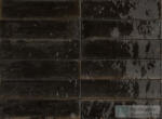 Marazzi Lume Black Lux 6x24 cm-es padlólap és fali csempe M6RP (M6RP)