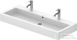 Duravit VERO 120x47 cm-es ráültethető csiszolt mosdó 2 csaplyukkal, Wondergliss bevonattal, 04541200261 (04541200261)