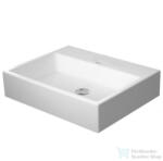 Duravit VERO AIR 60x47 cm-es ráültethető mosdó csaplyuk és túlfolyó nélkül, Wondergliss bevonattal, 23526000701 (23526000701)
