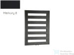 Radeco ROD 1 830x550 design radiátor, MERKURY 8 (selyemfényű fekete) színben (Radeco_ROD_1_MERKURY_8)