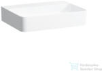 Laufen Val SaphirKeramik 45x38 cm-es pultra ültethető mosdó csaplyuk és túlfolyó nélkül, fehér H8122800001121 (H8122800001121)
