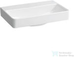 Laufen Pro S 60x38 cm-es csiszolt aljú mosdó csaplyuk és túlfolyó nélkül, LCC Active bevonattal, fehér H817959A001421 (H817959A001421)