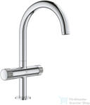 GROHE ATRIO PRIVATE L magasított mosdó csaptelep click-clack leeresztővel, Króm 21138000 (21138000)