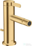 Hansgrohe AXOR ONE bidé csaptelep automata leeresztővel, szálcsiszolt arany hatású 48210250 (48210250)