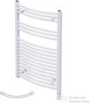 Radeco ADAMO EL AD1-500/L 490x550 elektromos törölközőszárítós radiátor, fényes fehér (Radeco_ADAMO_EL_AD1_500_L)