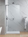 Radaway Modo SL II Brushed Gunmetal 50 B walk-in zuhanyfal, szálcsiszolt fegyvermetál (10319054-92-01L) (10319054-92-01L)