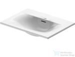 Duravit Viu 60x45 cm beépíthető mosdó 2 csaplyukkal, Wondergliss bevonattal, 03856000581 (03856000581)