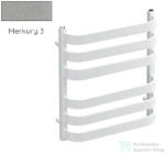 Radeco BILLY 1 595x530 törölközőszárítós radiátor, MERKURY 3 (metál világosszürke) színben (Radeco_BILLY_1_MERKURY3)