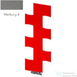 Radeco PUZEL 1190x490 design radiátor, MERKURY 4 (metál szürke) színben (Radeco_PUZEL_MERKURY4)