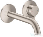 Hansgrohe AXOR ONE falsík alatti mosdó csaptelep 16 cm-es kifolyóval, rozsdamentes acél hatású 48170800 (48170800)