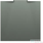 Laufen NIA zuhanytálca 80x80 cm, Marbond kompozit anyagból, lefolyó a falon belül, matt beton H2100300790001 (H2100300790001)