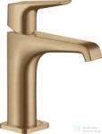 Hansgrohe AXOR CITTERIO E mosdó csaptelep nem zárható leeresztővel, szálcsiszolt bronz 36111140 (36111140)