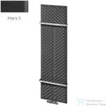 Radeco KEX 1570x450 design radiátor 2 db törölközőtartóval, MARS 5 (antracit) színben (Radeco_KEX_MARS5)