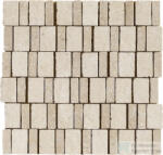Marazzi Mystone Limestone Sand Mosaico Mix 30, 5x30 cm-es padlólap M8LN (M8LN)