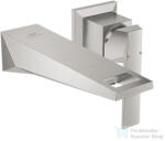 GROHE ALLURE BRILLANT falsík alatti mosdó csaptelep 16 cm-es kifolyóval, alaptest nélkül, Supersteel 29402DC0 (29402DC0)