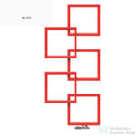 Radeco LOCO 5 1540x685 design radiátor, RAL9016 (fényes fehér) színben, balos (Radeco_LOCO_5_B_RAL9016)