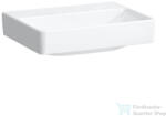 Laufen Pro S 45x34 cm-es kézmosó csaplyuk és túlfolyó nélkül, LCC bevonattal, fehér H8159614001421 (H8159614001421)