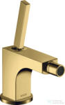 Hansgrohe AXOR Citterio bidé csaptelep automata leeresztővel, polírozott arany hatású 39210990 (39210990)